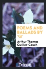 Poems and Ballads by 'q' - Book