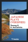 Japanese Plays (Versified) - Book