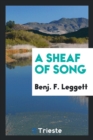 A Sheaf of Song - Book