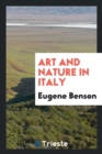 Art and Nature in Italy - Book