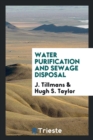 Water Purification and Sewage Disposal - Book