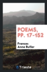 Poems, Pp. 17-152 - Book