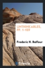 Unthinkables, Pp. 1-159 - Book