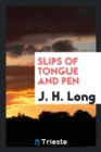 Slips of Tongue and Pen - Book