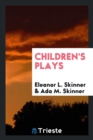 Children's Plays - Book