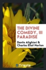 The Divine Comedy, III Paradise - Book