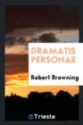 Dramatis Personae - Book