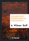 Elementary Experimental Mechanics - Book