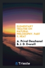 Elementary Treatise on Natural Philosophy. Part II. Heat - Book