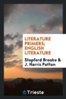 Literature Primers. English Literature - Book