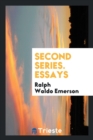 Second Series. Essays - Book
