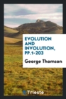 Evolution and Involution, Pp.1-203 - Book