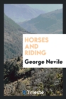 Horses and Riding - Book
