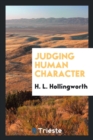 Judging Human Character - Book