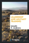 Leadership and Military Training - Book