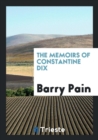 The Memoirs of Constantine Dix - Book