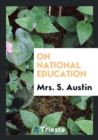 On National Education - Book