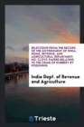 Selections from the Record of the Government of India, Home, Revenue, and Agricultural Department. No. CLXVII. Papers Relating to the Crime of Robbery by Poisoning - Book