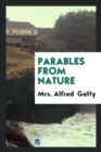 Parables from Nature - Book