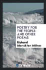 Poetry for the People : And Other Poems - Book