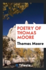 Poetry of Thomas Moore - Book