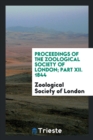 Proceedings of the Zoological Society of London; Part XII. 1844 - Book