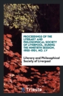 Proceedings of the Literary and Philosophical Society of Liverpool, During the Ninetieth Session, 1900-1901, No. LV - Book
