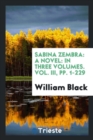 Sabina Zembra : A Novel: In Three Volumes. Vol. III, Pp. 1-229 - Book