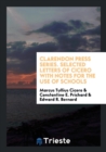 Clarendon Press Series. Selected Letters of Cicero with Notes for the Use of Schools - Book