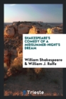 Shakespeare's Comedy of a Midsummer-Night's Dream - Book