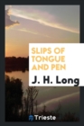 Slips of Tongue and Pen - Book
