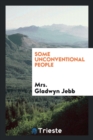 Some Unconventional People - Book