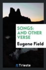 Songs, and Other Verse - Book