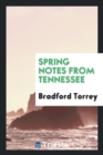 Spring Notes from Tennessee - Book