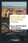 English Men of Letters; Sterne - Book