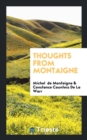 Thoughts from Montaigne - Book