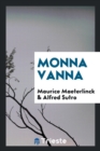 Monna Vanna - Book