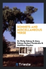 Sonnets and Miscellaneous Verse - Book