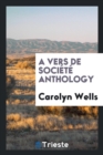 A Vers de Soci t  Anthology - Book