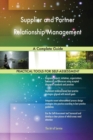 Supplier and Partner Relationship Management : A Complete Guide - Book
