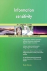 Information Sensitivity a Complete Guide - Book
