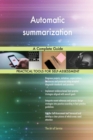 Automatic Summarization a Complete Guide - Book