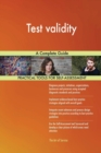 Test Validity a Complete Guide - Book