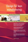 Design for Lean Manufacturing Standard Requirements - Book