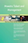 Maestro Talent and Management Standard Requirements - Book