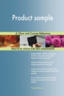 Product Sample a Clear and Concise Reference - Book