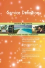 Service Definition Standard Requirements - Book