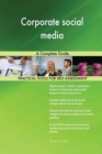Corporate Social Media a Complete Guide - Book