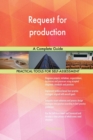 Request for Production a Complete Guide - Book