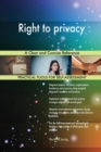 Right to Privacy a Clear and Concise Reference - Book